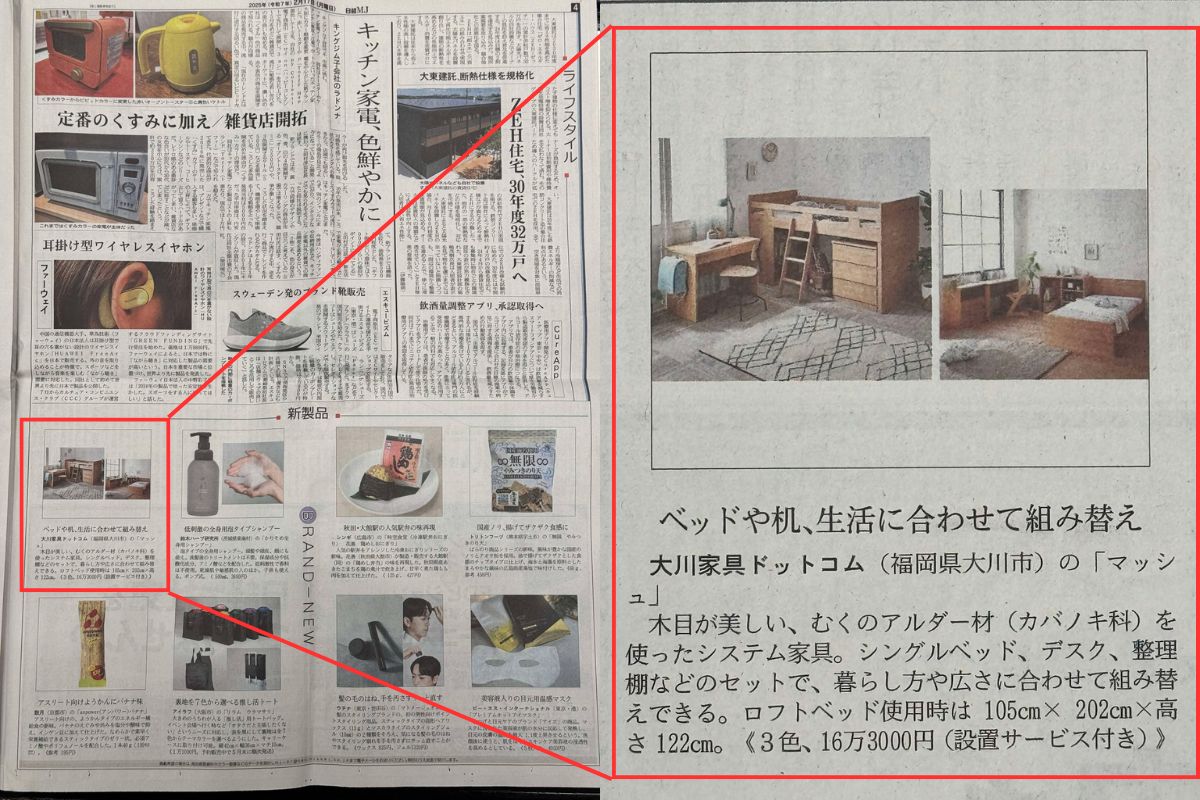 Nikkei MJ Newspaper Feature