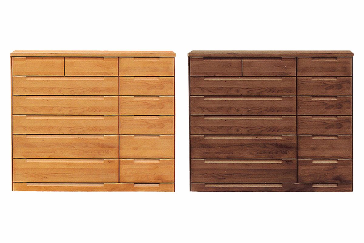 スカーレット150センチ幅6段チェスト