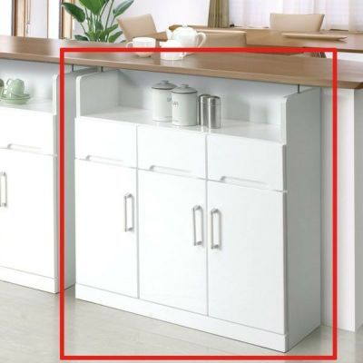 【メーカー公式ショップ】 高さ85】アイクーリ 奥行30 幅89 カウンター下90 大川家具 | 食器棚・キッチンカウンター