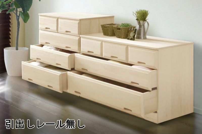 株式会社マーゼルン 総桐チェスト クローバー 100cm オイル仕上げ マーゼルン 総桐 民芸たんす 幅100cm 5段 焼桐調オイル仕上げ