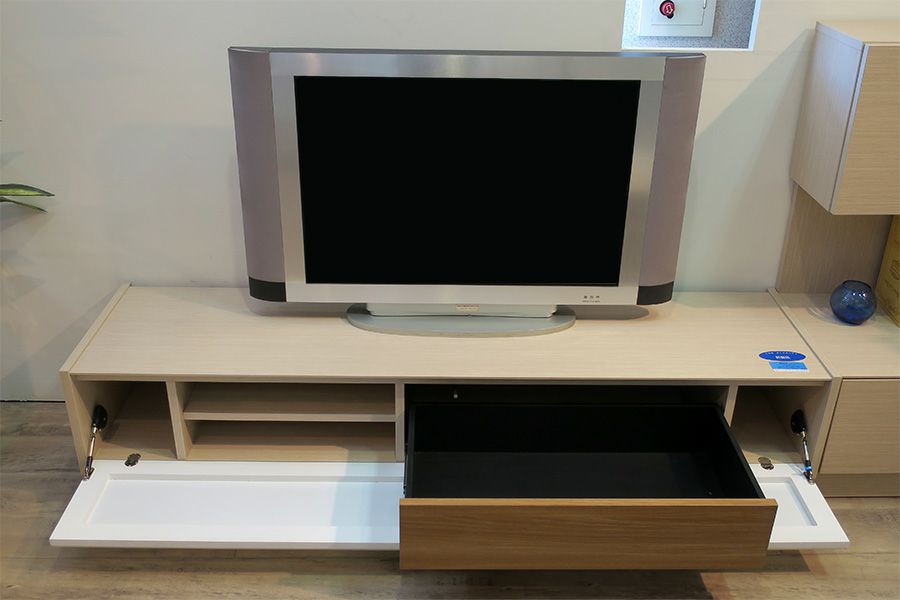 テレビ台 75インチ対応】オープンテレビ台│T-OTV-180 ブラウン(ブラウン
