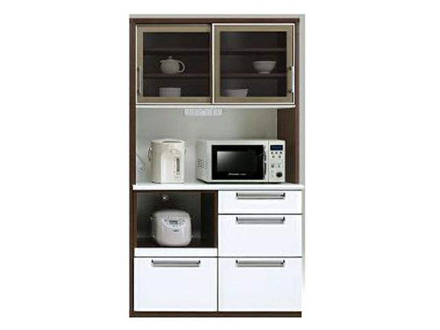 幅99 奥行45 高さ177】NEWゴールド100センチ幅オープンダイニング