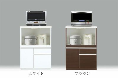 幅69 奥行45 高さ100】ニース 70レンジボード(B) | 大川家具ドットコム通販