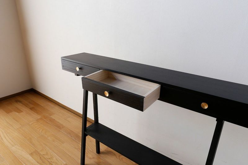 幅113.2 奥行21 高さ90】ポーズ コンソールテーブル(ハイタイプ