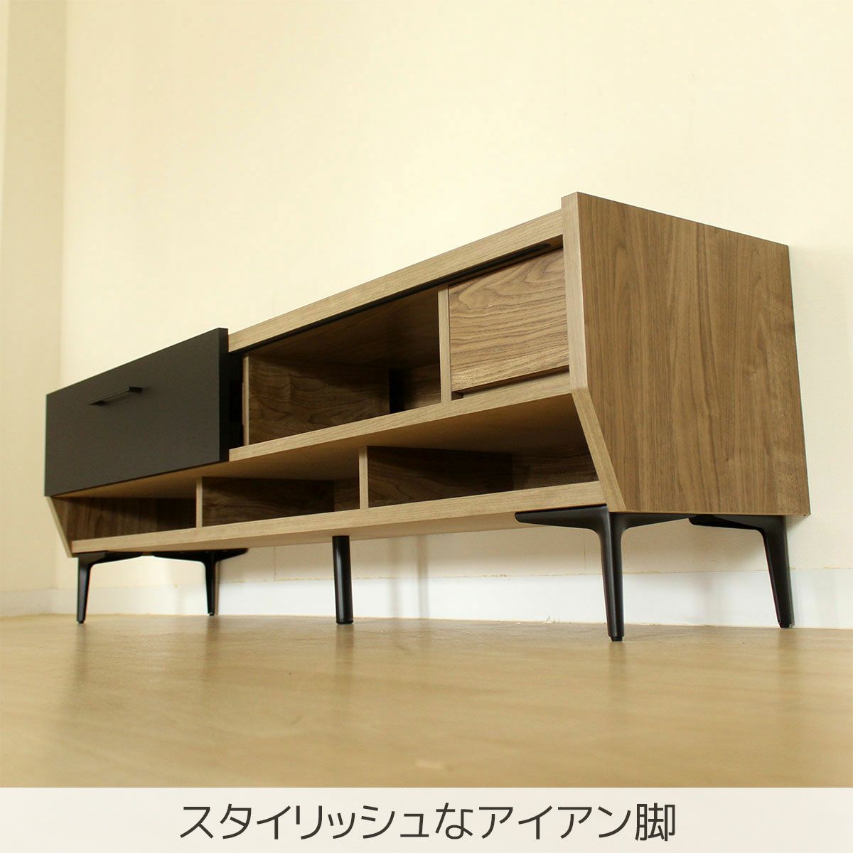 幅160 奥行41 高さ49】アルバ160テレビボード | 大川家具ドットコム通販