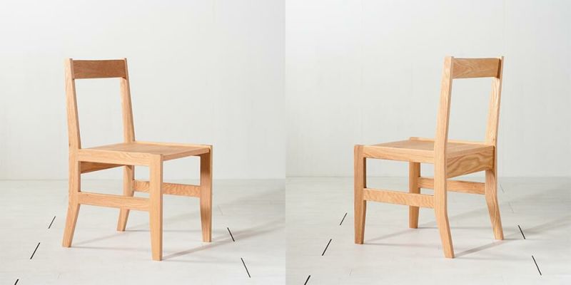 RT無垢ダイニングチェア（オーク） | 大川家具ドットコム通販