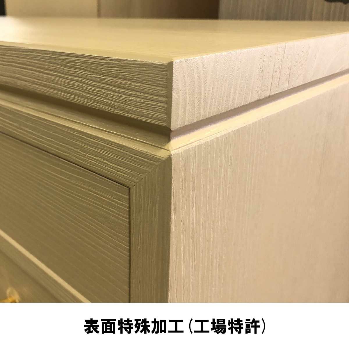 安全性にも配慮し、国で定められている安全基準をクリアしているホルムアルデヒド放散等級F☆☆☆☆塗料を使用。