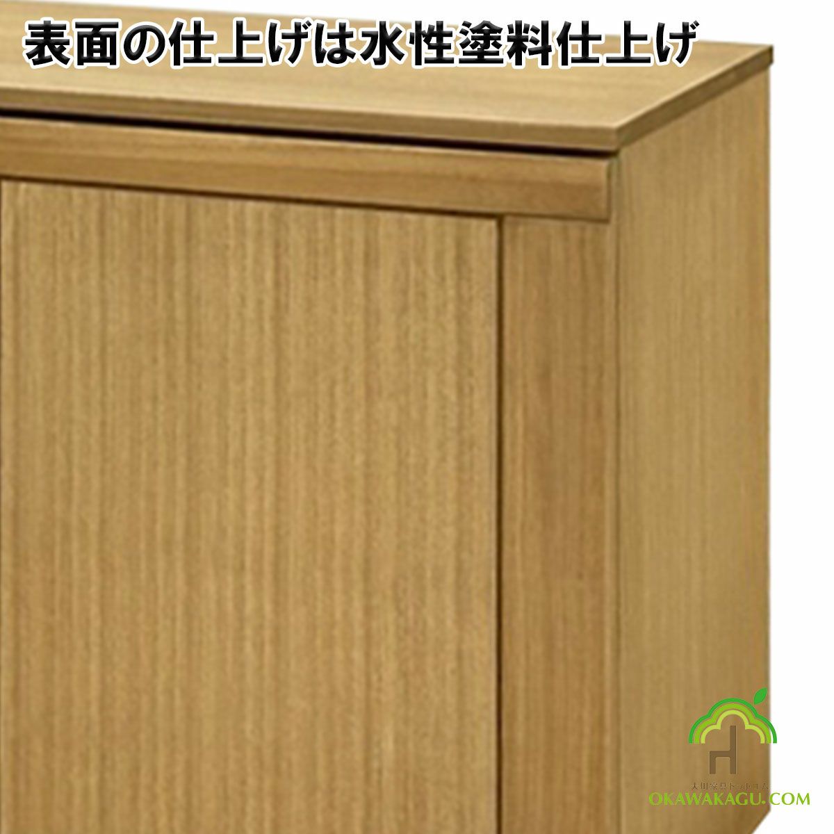 総桐衣類キャビネット　幅100-3段 or 5段は、総桐衣類キャビネットの表面を水性塗料仕上げています。